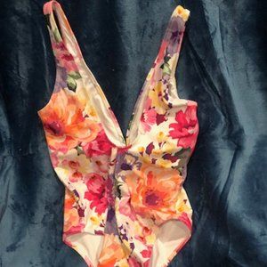 NWOT SHEIN floral one piece